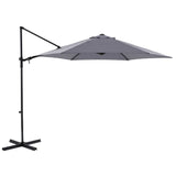 Umbrelă de Soare cu Braț Lateral 290 cm, Protecție UV, Antracit