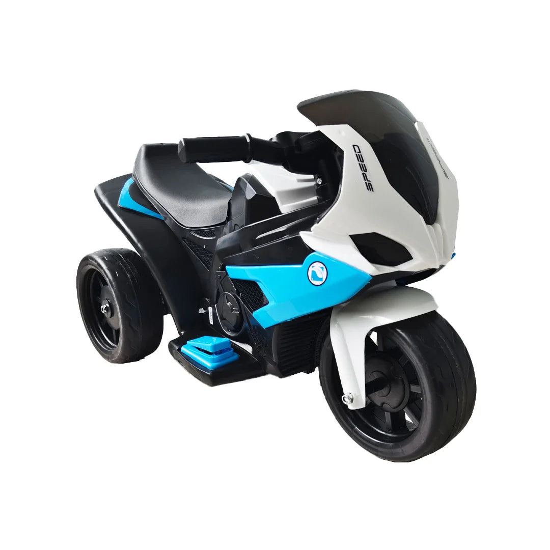 Motocicletă Electrică pentru Copii KI-0003, 6V, 2 Roți, Baterie Reîncărcabilă, 2-6 Ani