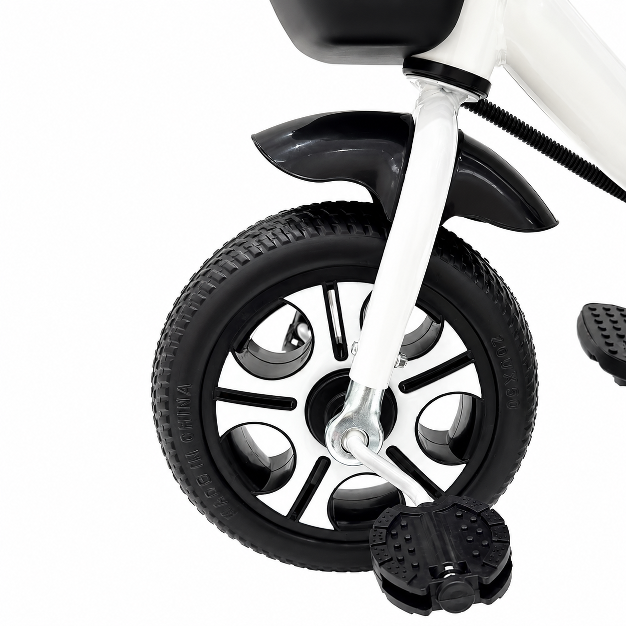 Tricicletă Evolutivă Kiddo KD-X06, Scaun Rotativ 360°, Poziție de Somn, Centură 5 Puncte, Copertină UV, Roți din Cauciuc, 9 Luni – 6 Ani