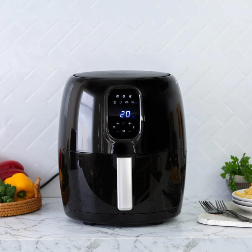 Friteuza cu Aer Cald Hoffman, Fara Ulei, 7,5L, 2400W, 9 functii