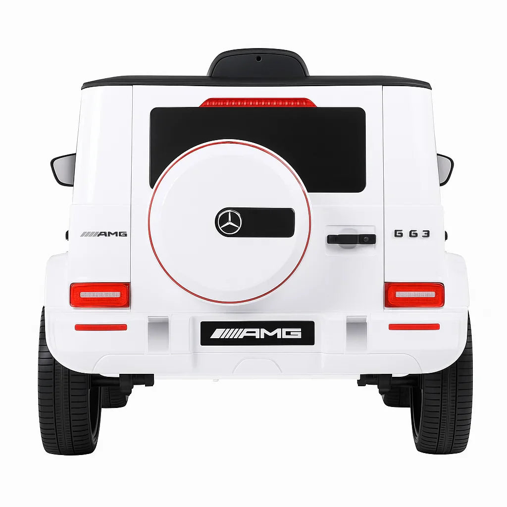 Mercedes-Benz AMG G63 – Mașinuță electrică oficial licențiată pentru copii (12V, 2 motoare de 30W)