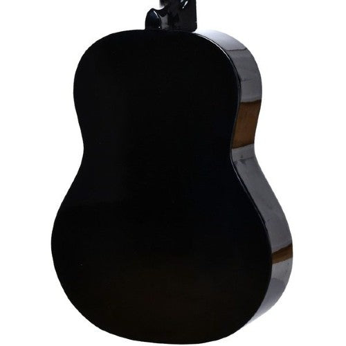 Chitara AT PERFORMANCE®, Clasica 4/4 Neagra, 38" (95cm), Lemn, 6 Corzi metalice, 20 De Taste.
