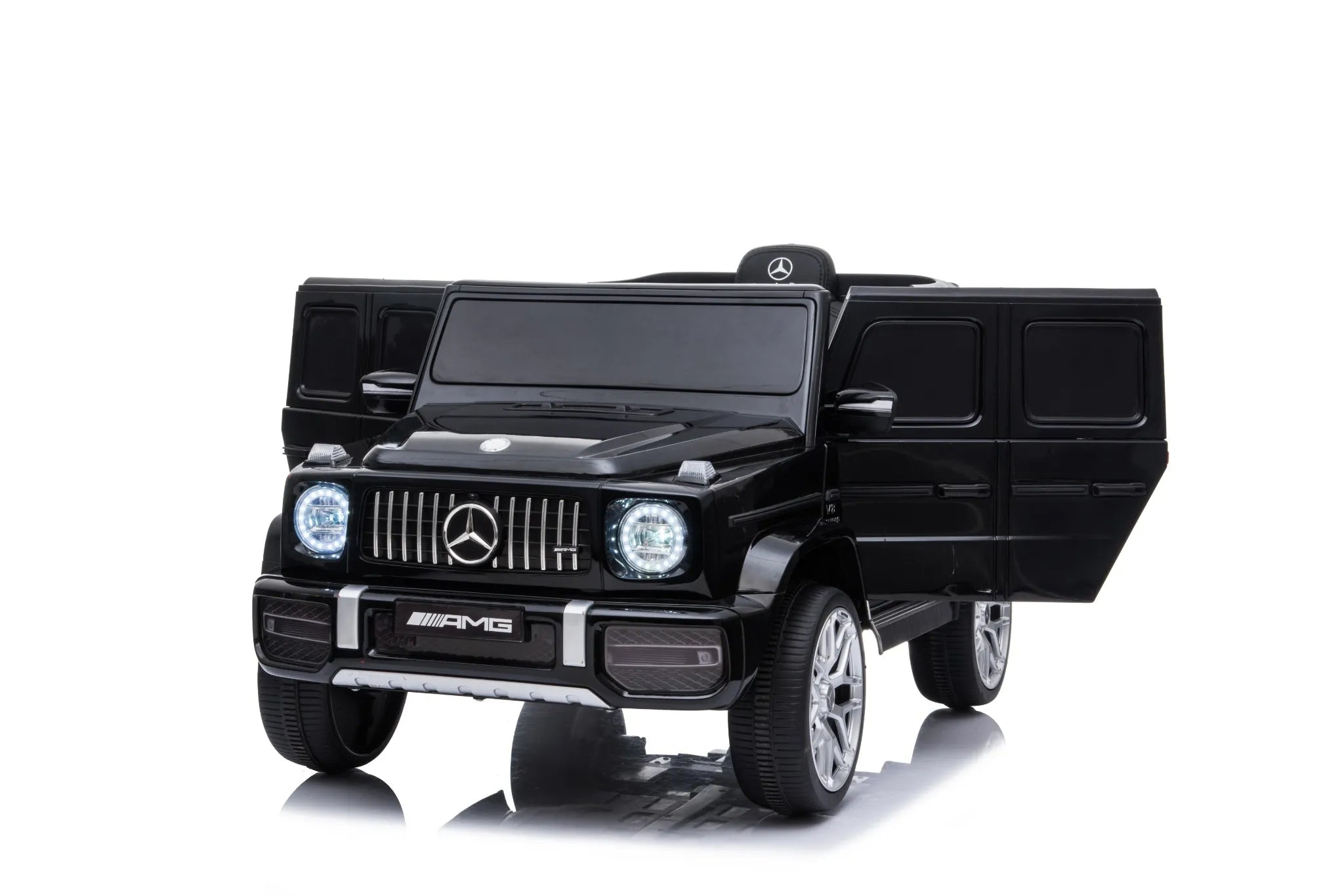 Mercedes-Benz AMG G63 – Mașinuță electrică oficial licențiată pentru copii (12V, 2 motoare de 30W)