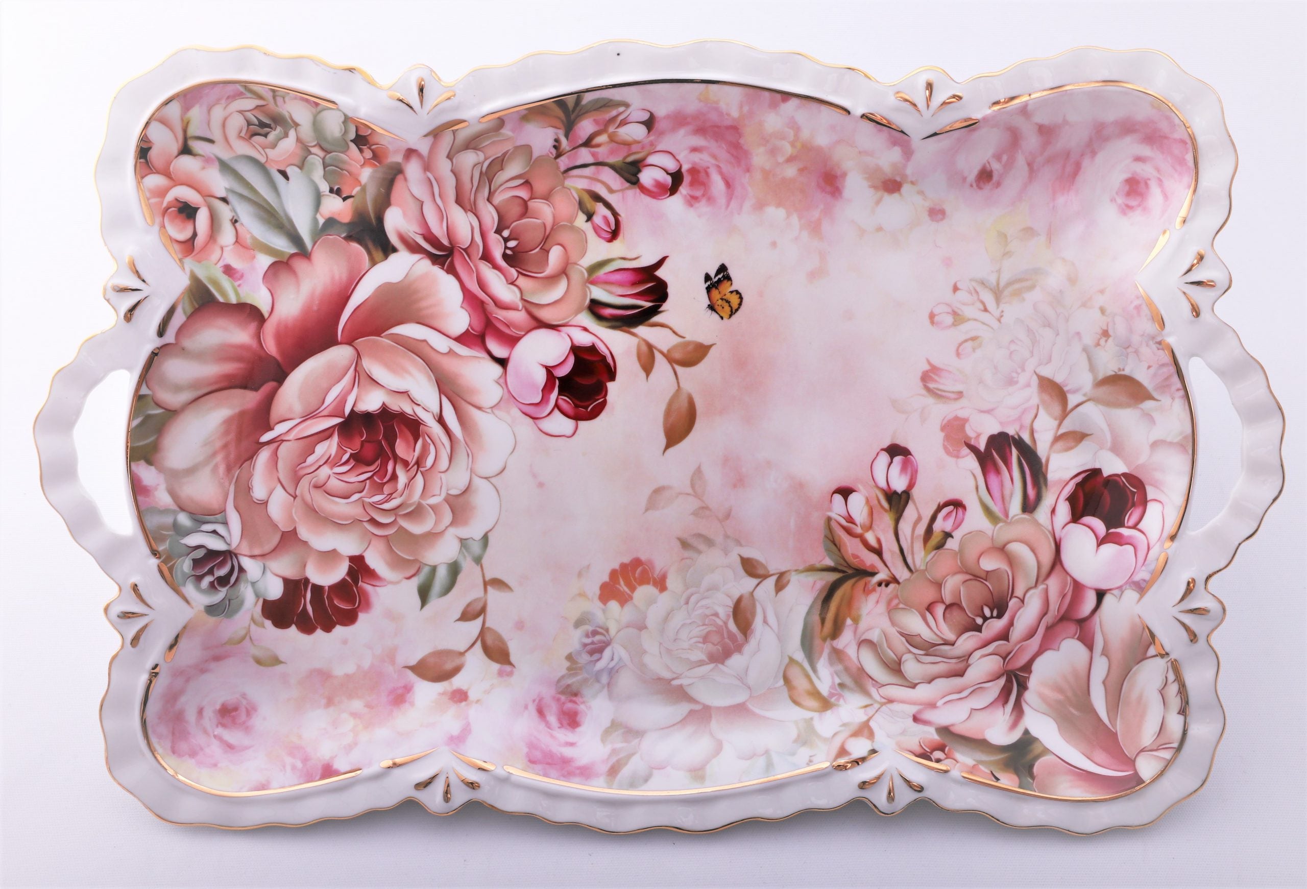 Tava de ceramica cu manere,