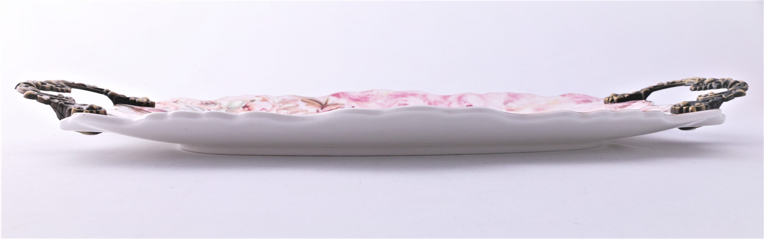 Tava de ceramica cu manere,