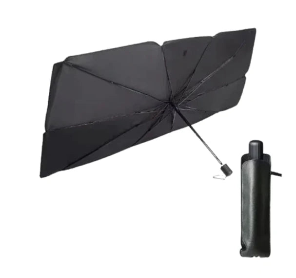 Pachet Auto 2 în 1: Spălător cu Presiune Portabil 36V + Parasolar Tip Umbrelă UV 140x75 cm | Întreținere Completă pentru Mașina Ta