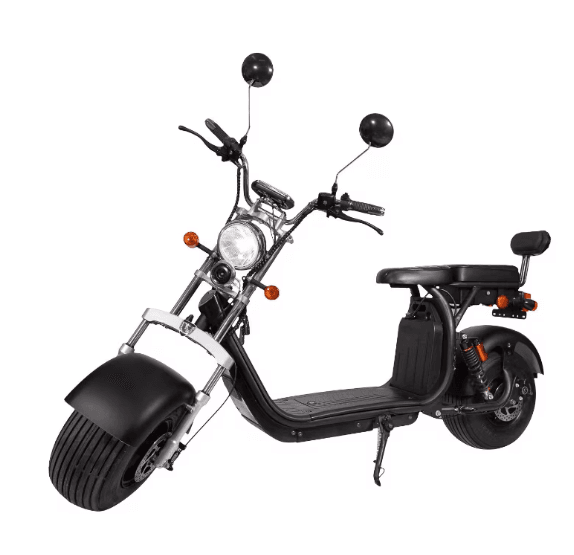 Scuter Electric 2 Persoane, Viteză Limitată 25 km/h – Fără Permis, Motor 1500W, 2X Baterie 20Ah, Suspensie Hidraulică, COC Inclus