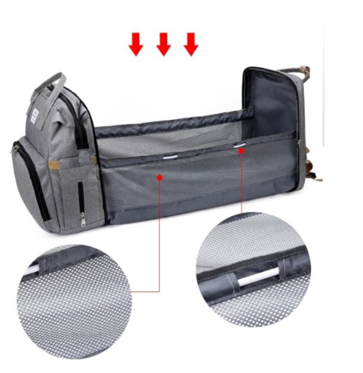 Rucsac 3-in-1 pentru bebelusi Gri