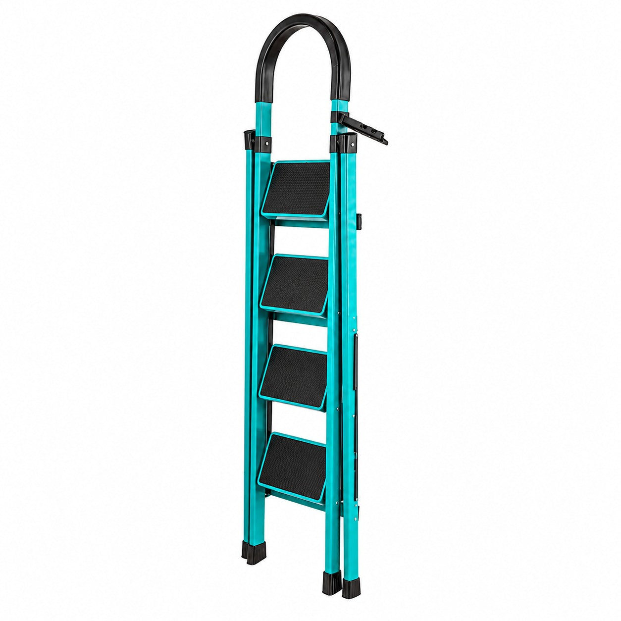 Scara Pliabila cu 3/4/5/6 Trepte Late, At Performance, Metalica, Maxim 150 Kg, Picioare Antialunecare
