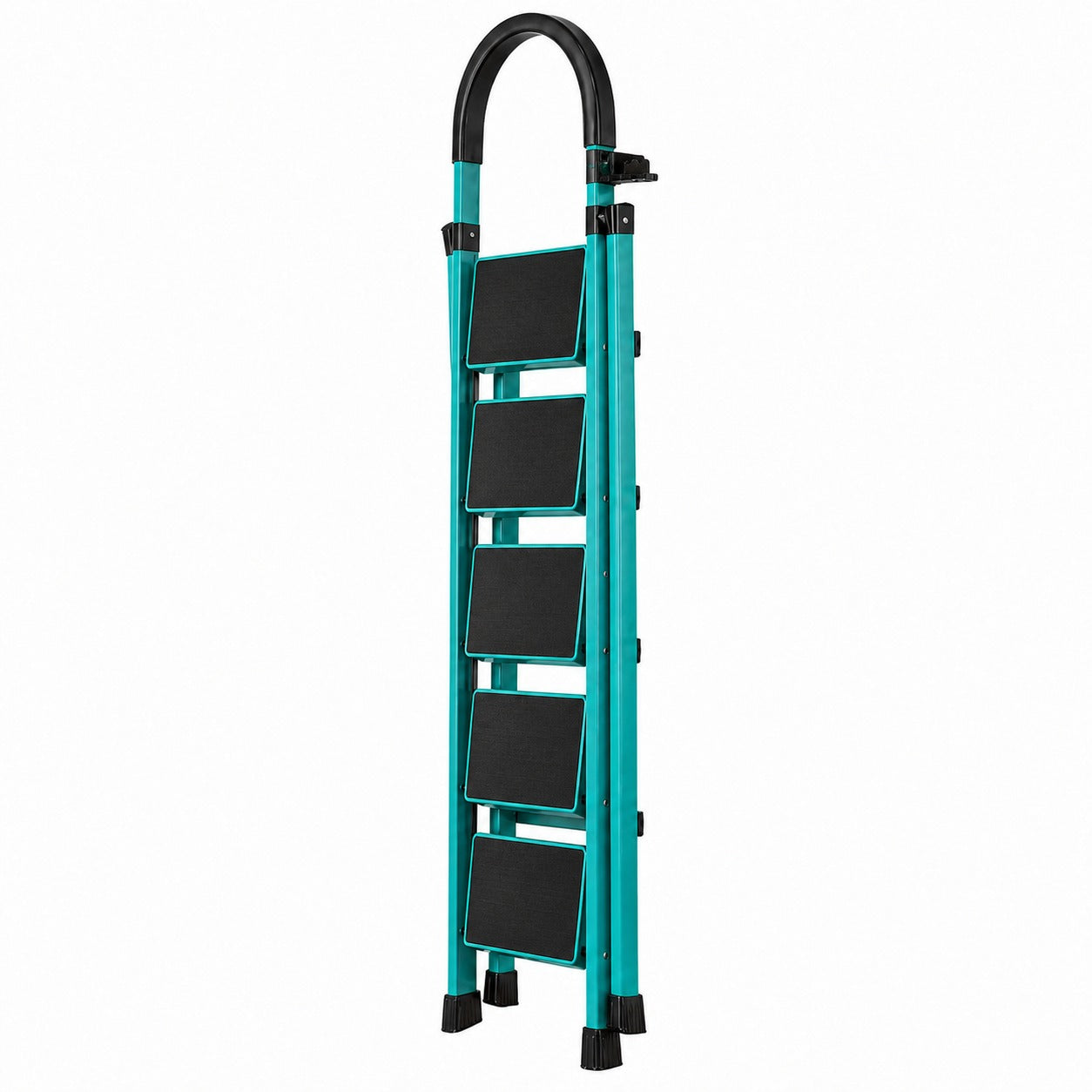 Scara Pliabila cu 3/4/5/6 Trepte Late, At Performance, Metalica, Maxim 150 Kg, Picioare Antialunecare