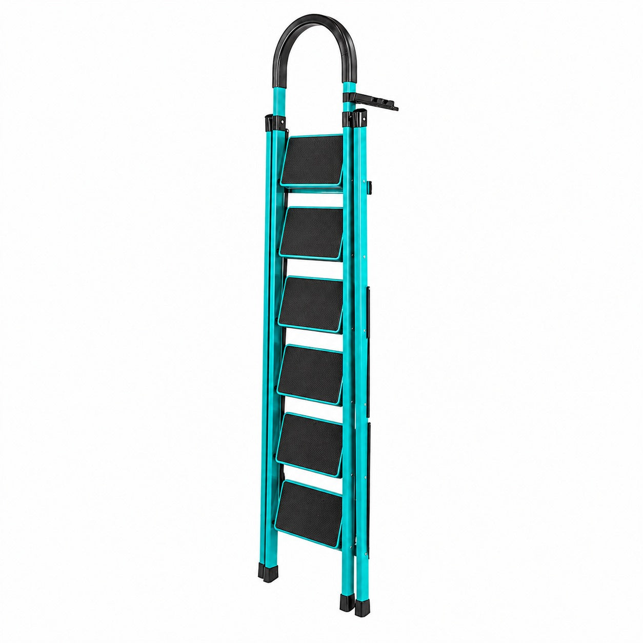 Scara Pliabila cu 3/4/5/6 Trepte Late, At Performance, Metalica, Maxim 150 Kg, Picioare Antialunecare