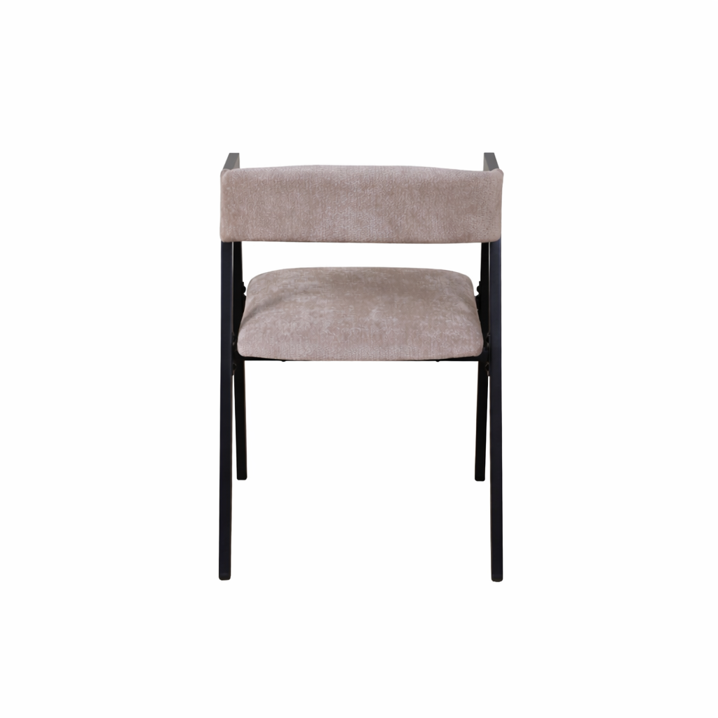 Set Masă Dining 120x70 cm cu 4 Scaune, Blat Lemn, Cadru Metalic – Stil Modern