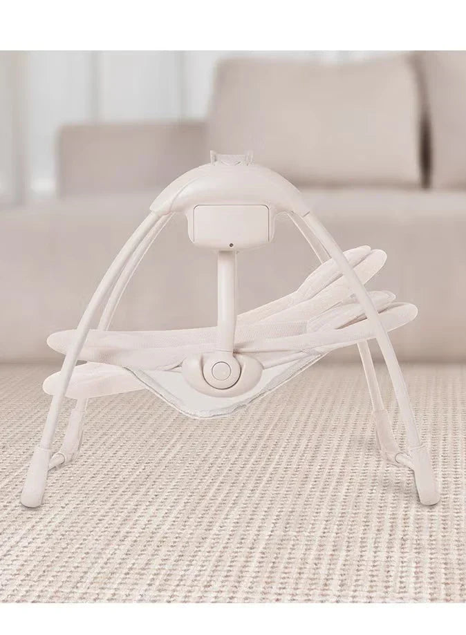 Balansoar Electric Portabil pentru Bebeluși Mastela Deluxe Portable Swing – 7 Melodii, 5 Viteze, 3 Temporizatoare, 2 Poziții de Înclinare