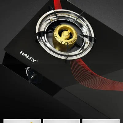 Aragaz cu două ochiuri Haley HY-1517 – Flacără puternică și consum redus de gaz