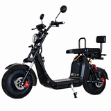 Scuter Electric 2 Persoane, Viteză Limitată 25 km/h – Fără Permis,  Motor 1500W, Baterie 20Ah, Suspensie Hidraulică, COC Inclus