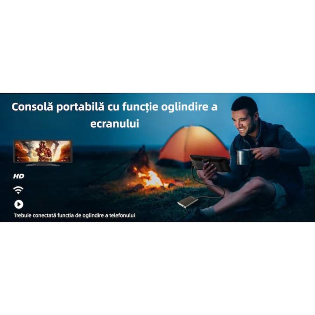 Sistem navigatie auto Multimedia DVR 26 cm,10.26 inch, 2 camere - 4K/1080 Reglabile, Senzor Intensitate Lumina, Upgrade Sunet Dual, G-Senzor, Split-screen HD 4K full-touch Detasabil, GPS prin CarPlay/AndroidAuto