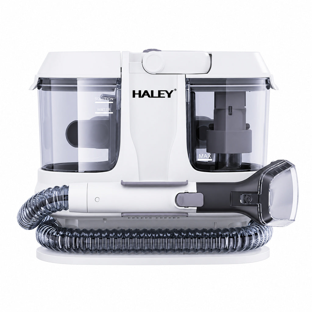 Aspirator cu Spălare pentru Tapițerie, Canapele, Covoare și Saltele HALEY® HY-3923 CD, 3500W, Rezervor Apă Curată 1000 ml, Apă Murdară 485 ml, Furtun 4 m, Curățare Pete, IPX4