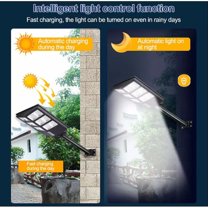 Lampa Solara Stradala LED, Senzor de lumina si miscare, AT PERFORMANCE, 600W.