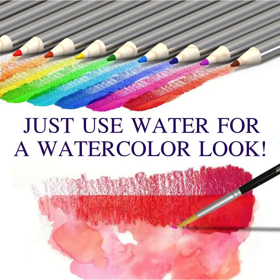 Set de arta, AT PERFORMANCE, de lux, pentru desen perfect, profesional, de 51 buc