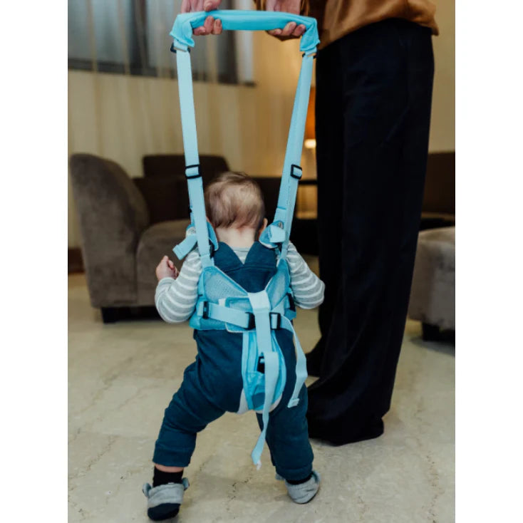 Ham Bebe cu Suport Tip Chilot Detasabil, At Performance, Premergator, Asistare Mers, Varsta 6-24 luni, Ursulet, Bumbac, Plasa, Ergonomic si sigur