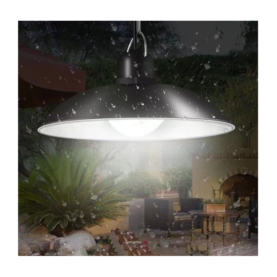 2 Lampi cu incarcare solara, AT PERFORMANCE®, telecomanda, lumina alb rece