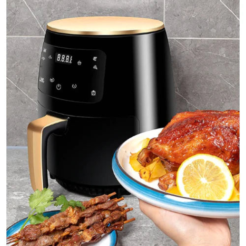 Friteuza fara Ulei cu aer cald, AT PERFORMANCE®, 2400 W, Functie de Coacere, 6l Air Fryer