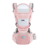 Marsupiu Multifunctional pentru bebelusi cu suport lombar, At Performance, Bumbac, 9 in 1, Varsta 0-36 luni, Verde