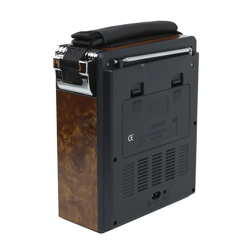 Radio Portabil AM/FM/SW cu Bluetooth, MP3, USB/TF și Lanternă