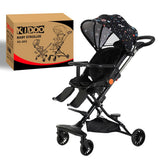 Cărucior Sport Pliabil Reversibil 360° KIDOO KD-2012, Compact, Ușor, Copii 6–36 luni